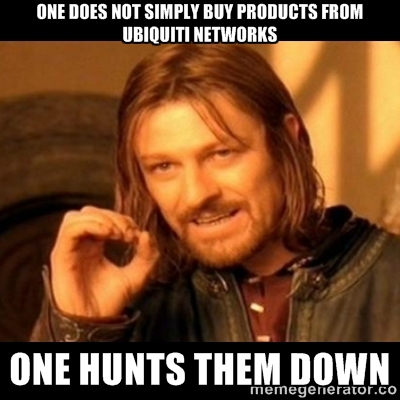 Boromir's take on buying Ubiquiti